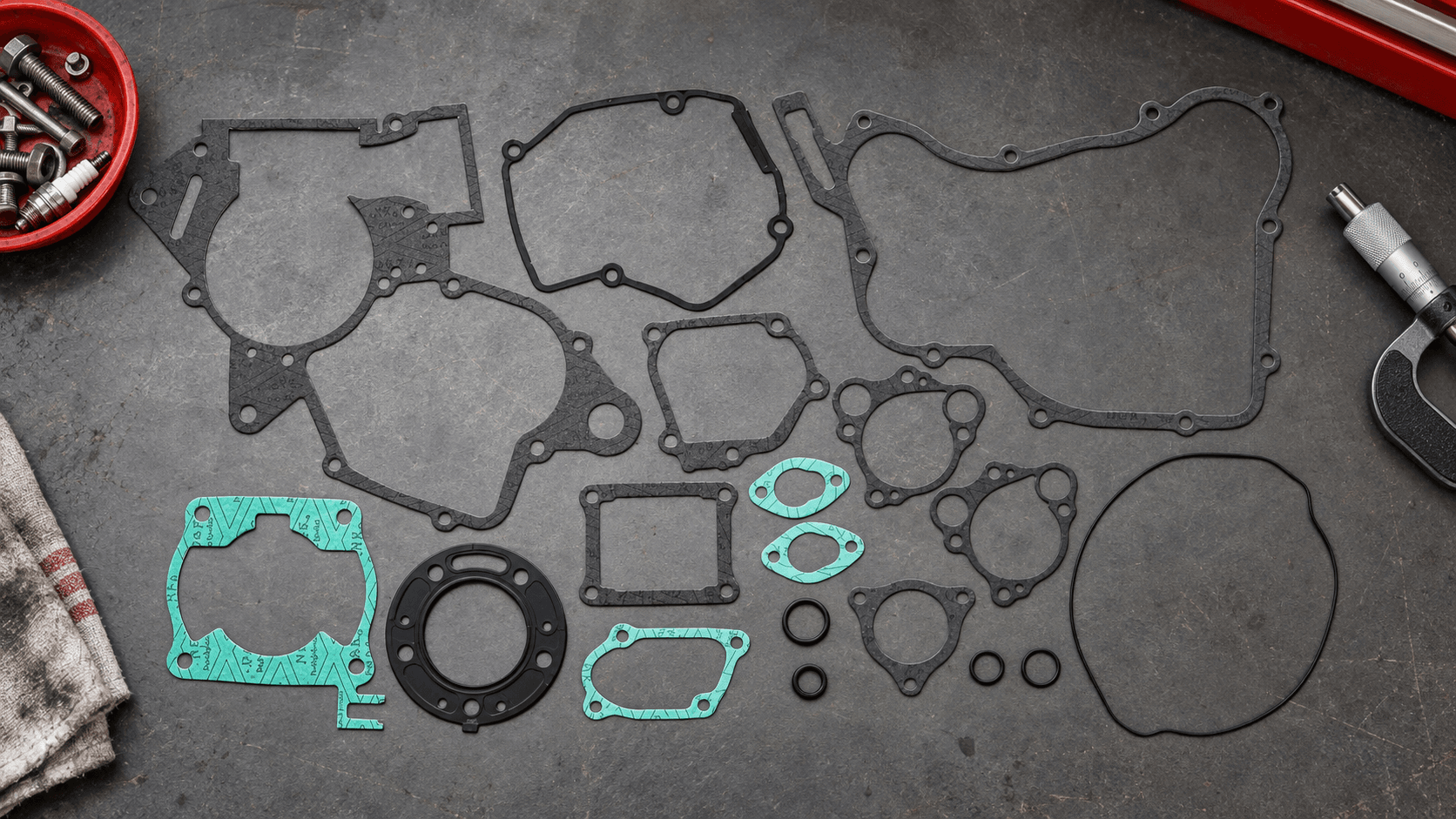 Pochette complète de joints BWX pour moteur Honda CR
