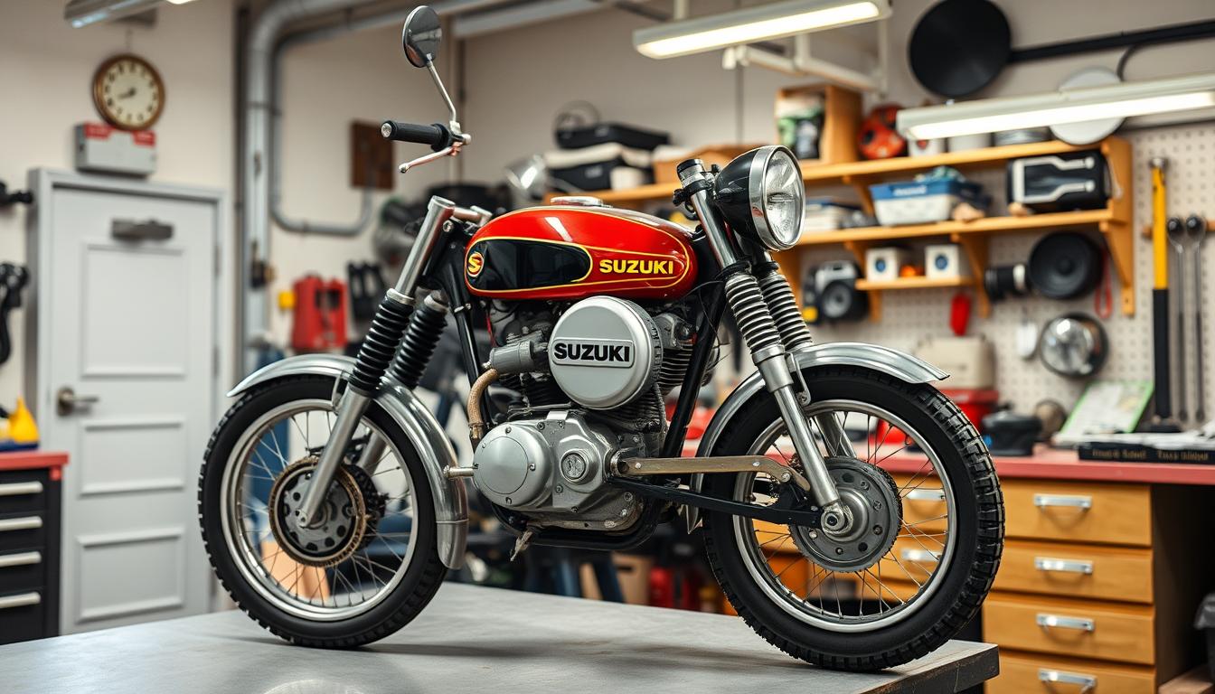 outils restauration moteur motocross vintage